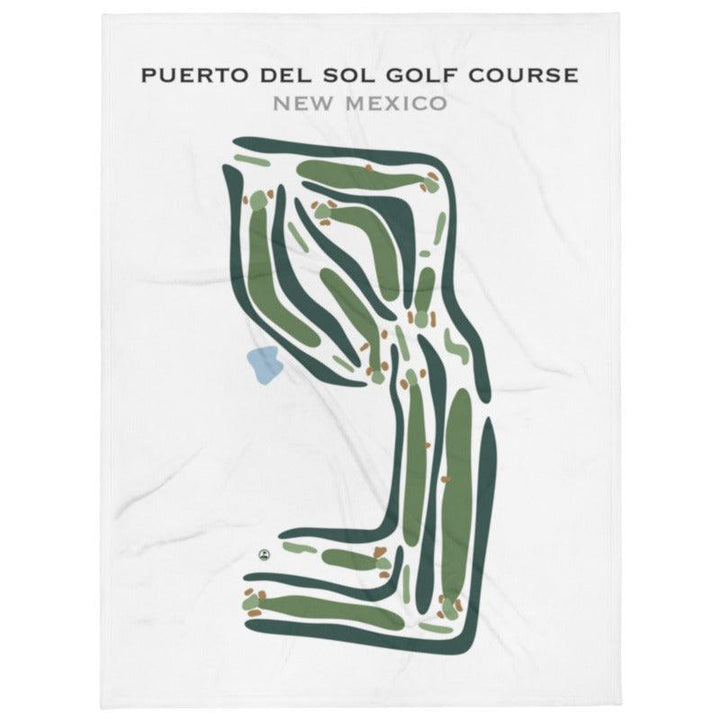 Puerto Del Sol Golf Course, New Mexico - Printed Golf Courses - Golf Course Prints