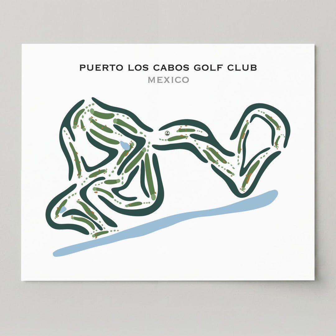 Puerto Los Cabos Golf Club, Mexico - Printed Golf Courses