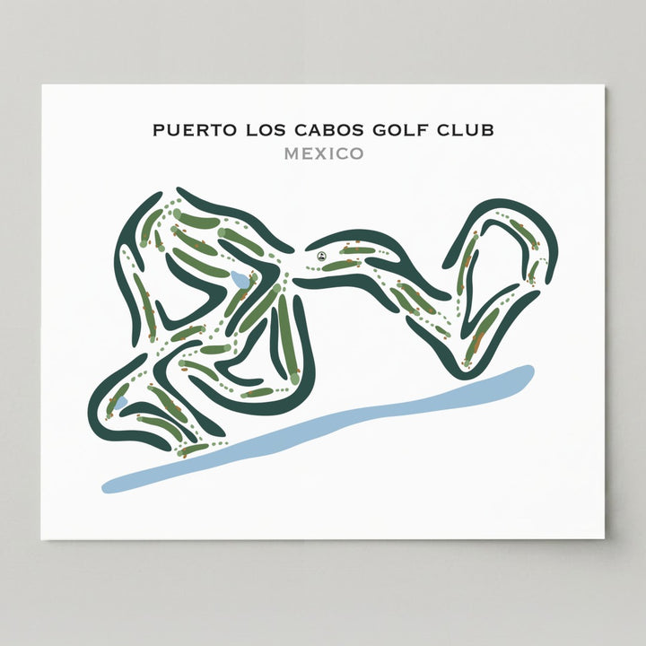 Puerto Los Cabos Golf Club, Mexico - Printed Golf Courses