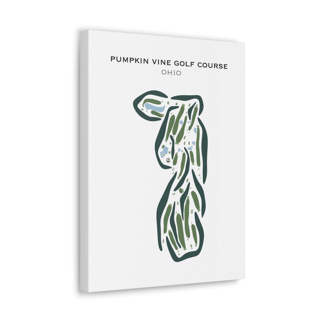 Pumpkin Vine Golf Course, Ohio - Printed Golf Courses