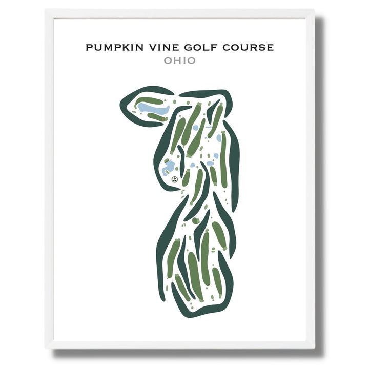 Pumpkin Vine Golf Course, Ohio - Printed Golf Courses