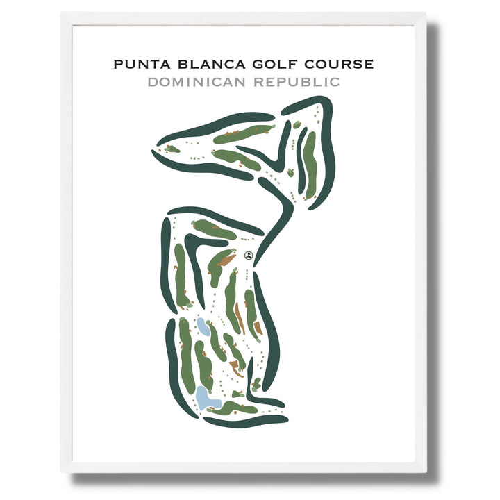 Punta Blanca Golf Club, Dominican Republic - Printed Golf Courses