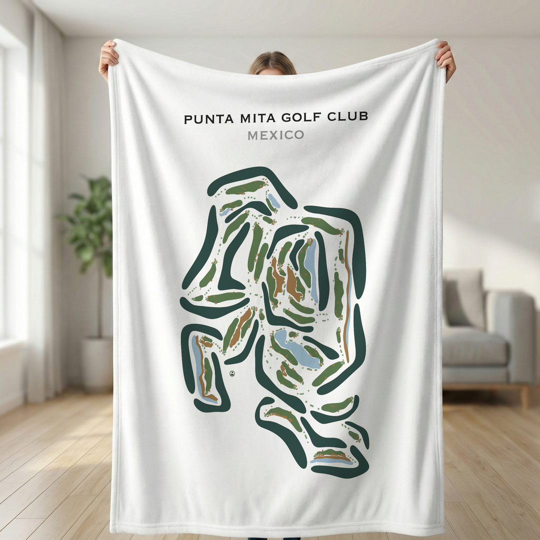 Punta Mita Golf Club, Mexico - Printed Golf Courses