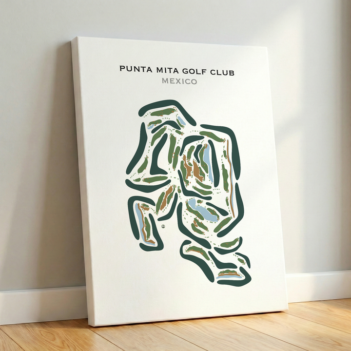 Punta Mita Golf Club, Mexico - Printed Golf Courses
