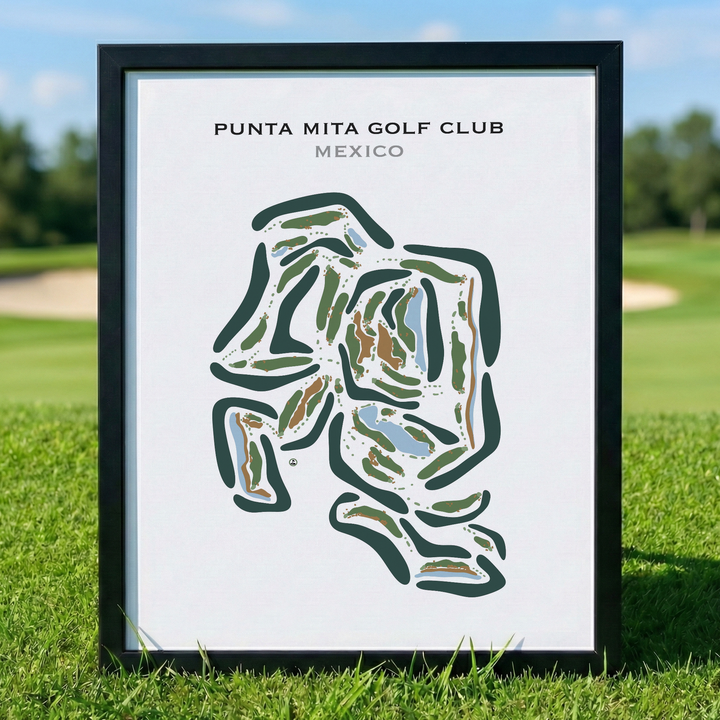 Punta Mita Golf Club, Mexico - Printed Golf Courses