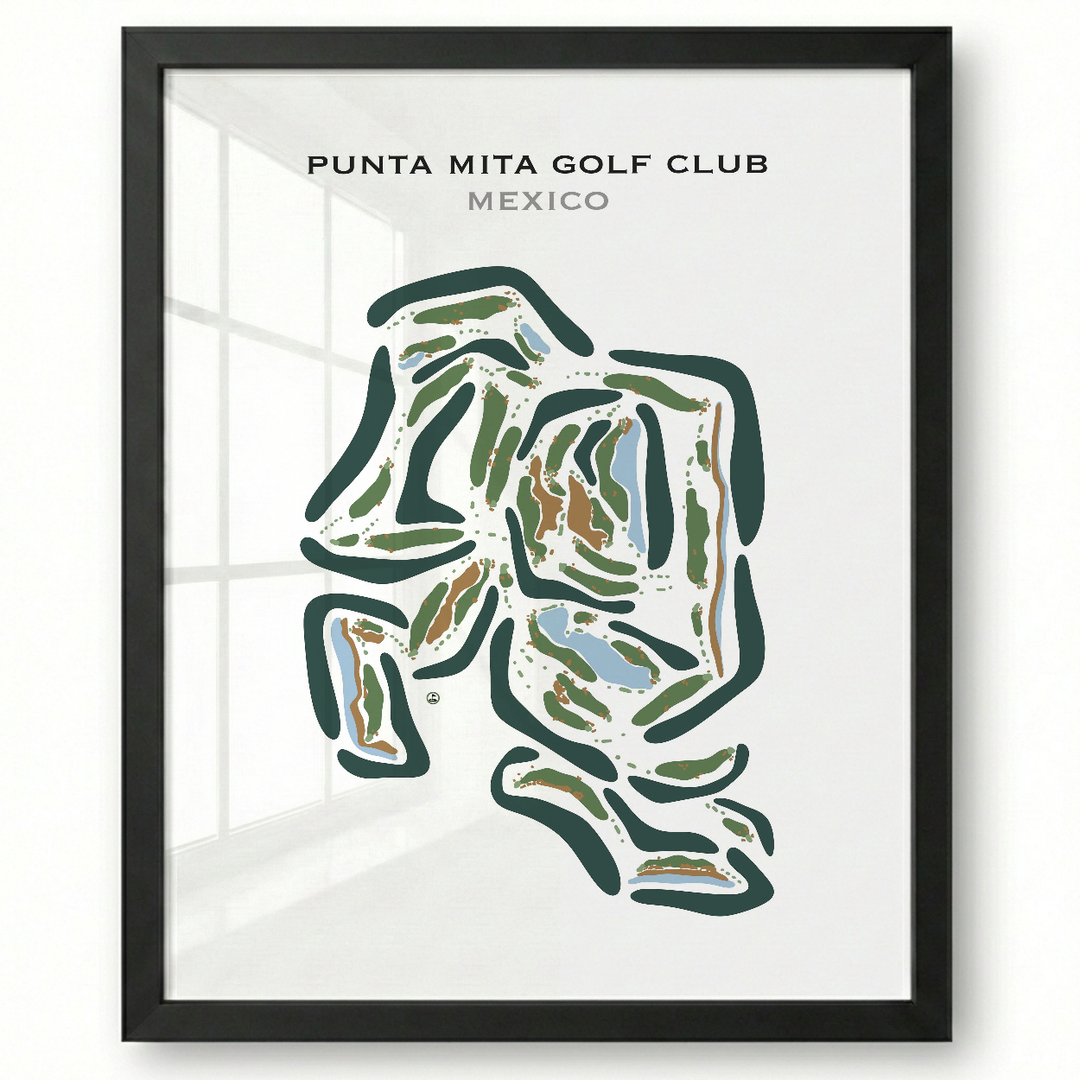 Punta Mita Golf Club, Mexico - Printed Golf Courses
