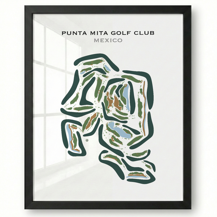 Punta Mita Golf Club, Mexico - Printed Golf Courses