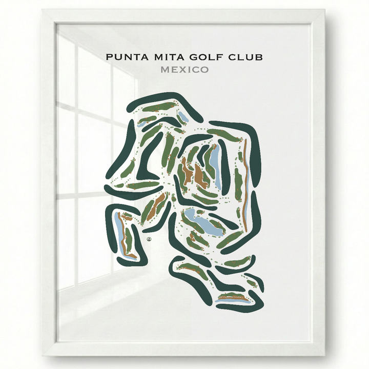 Punta Mita Golf Club, Mexico - Printed Golf Courses