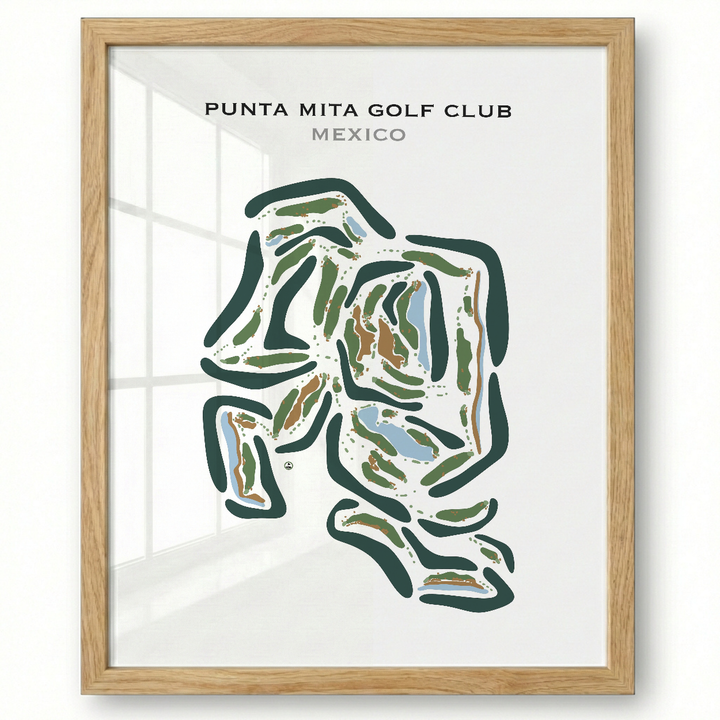 Punta Mita Golf Club, Mexico - Printed Golf Courses
