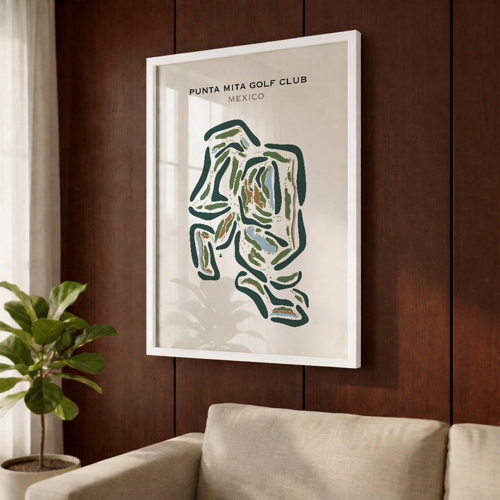 Punta Mita Golf Club, Mexico - Printed Golf Courses