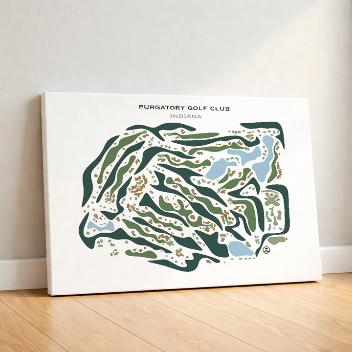 Purgatory Golf Club, Indiana - Printed Golf Courses