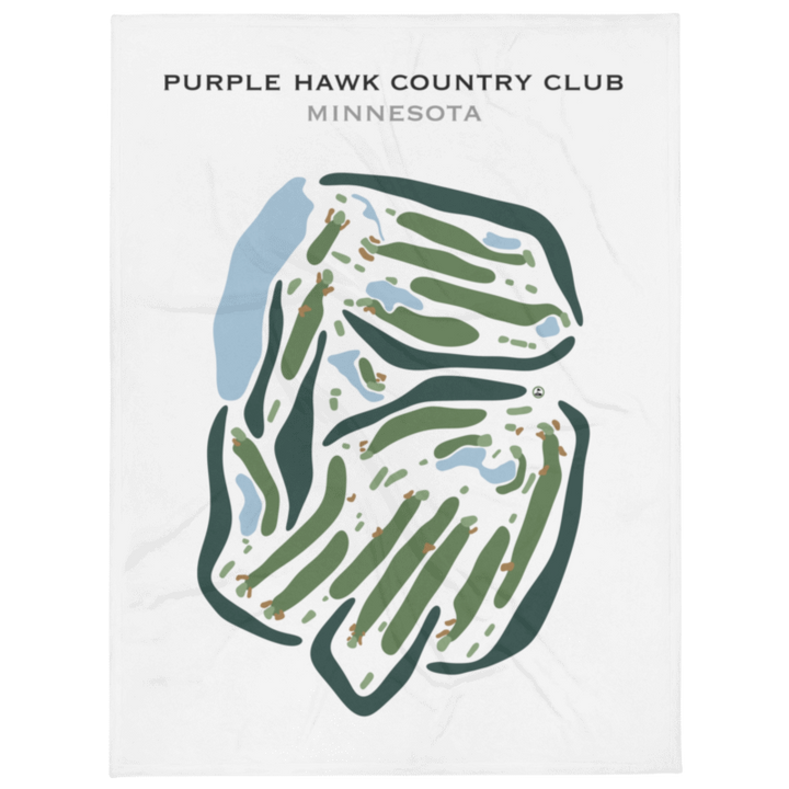 Purple Hawk Country Club, Minnesota - Printed Golf Courses