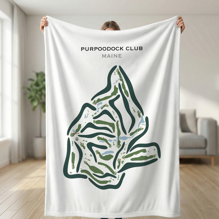 Purpoodock Club, Maine - Printed Golf Courses