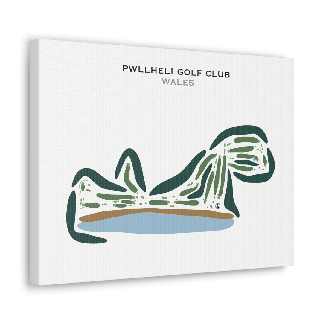 Pwllheli Golf Club, United Kingdom - Printed Golf Courses
