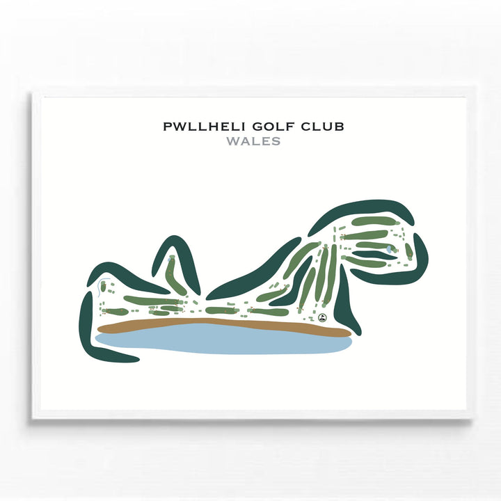 Pwllheli Golf Club, United Kingdom - Printed Golf Courses