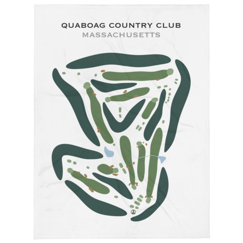 Quaboag Country Club, Massachusetts - Printed Golf Courses