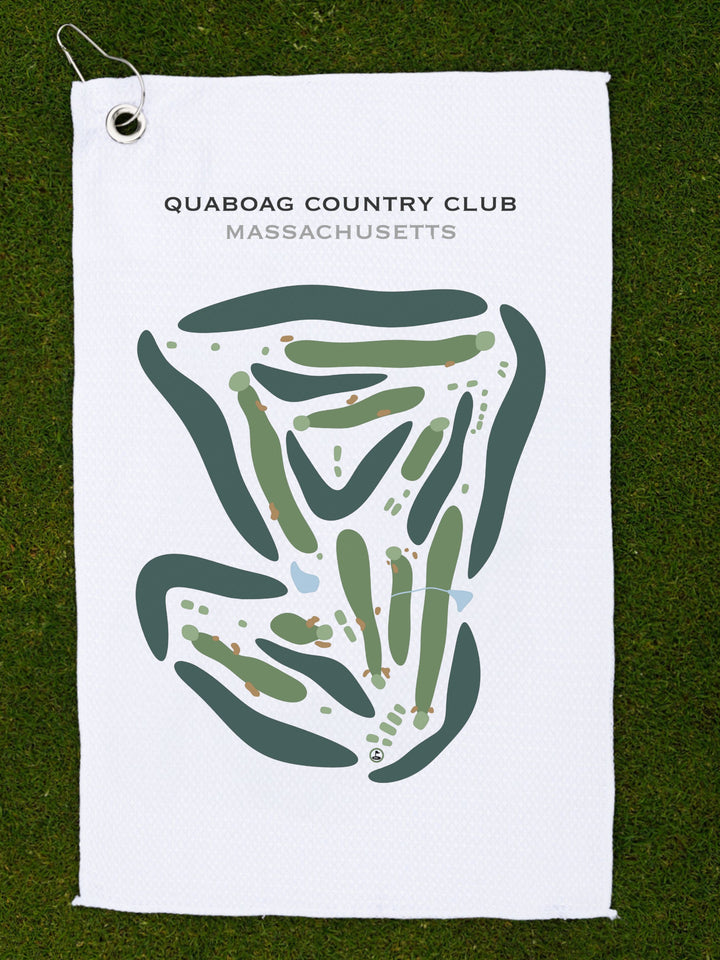 Quaboag Country Club, Massachusetts - Printed Golf Courses