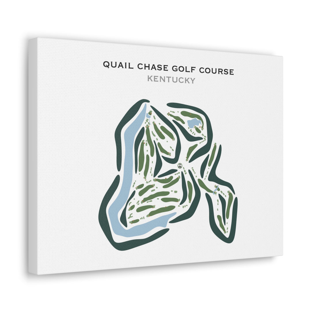 Quail Chase Golf Course, Kentucky - Printed Golf Courses