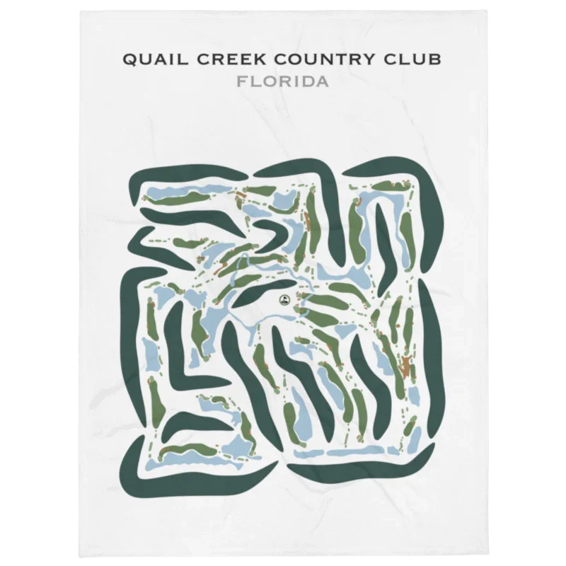 Quail Creek Country Club, Florida - Printed Golf Courses