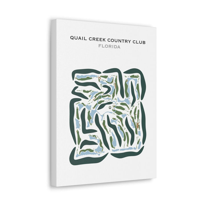 Quail Creek Country Club, Florida - Printed Golf Courses