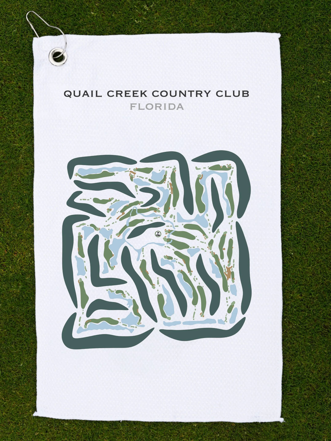 Quail Creek Country Club, Florida - Printed Golf Courses