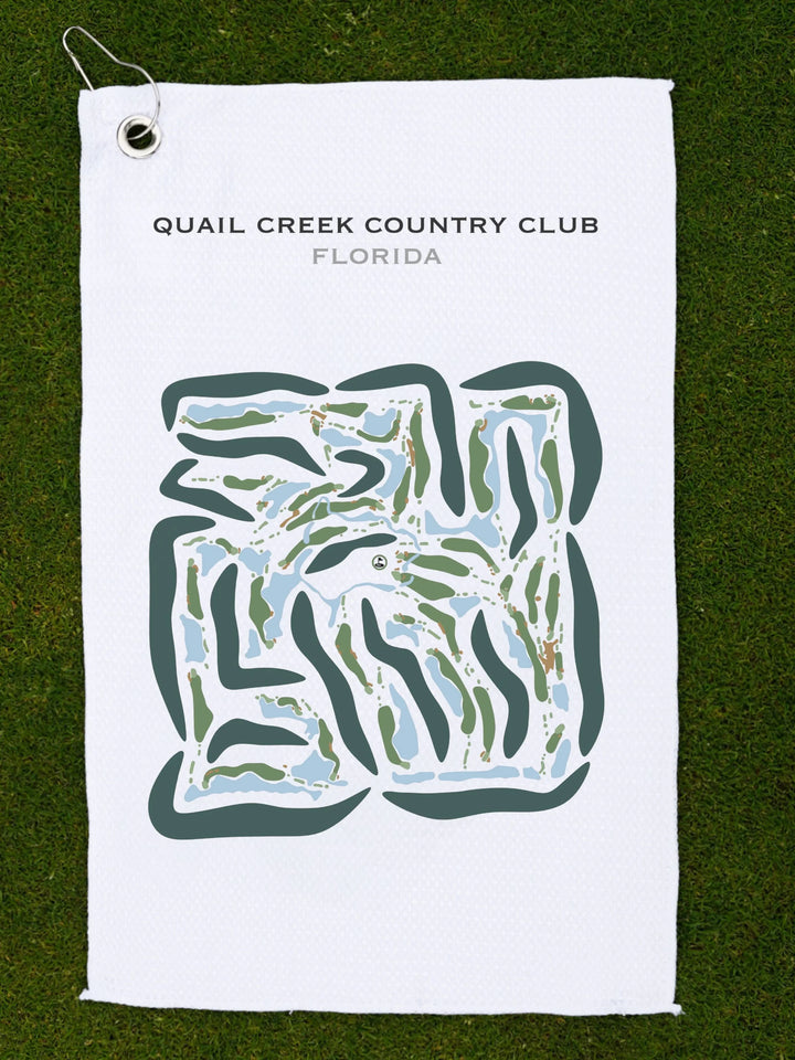 Quail Creek Country Club, Florida - Printed Golf Courses