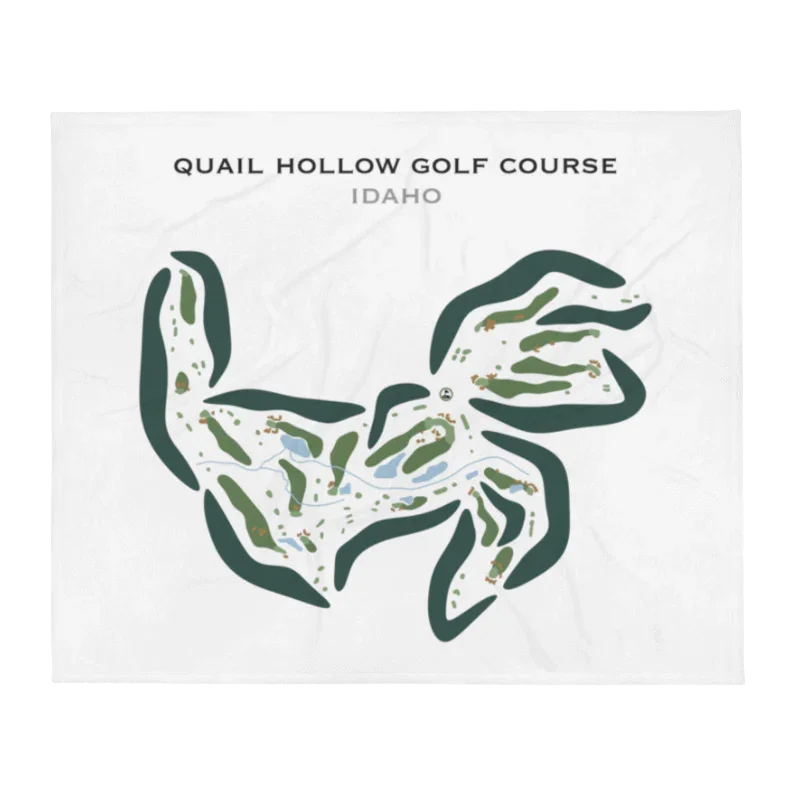 Quail Hollow Golf Course, Boise, Idaho - Printed Golf Courses