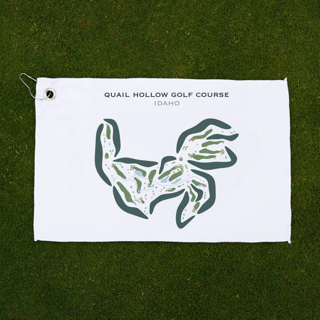 Quail Hollow Golf Course, Boise, Idaho - Printed Golf Courses