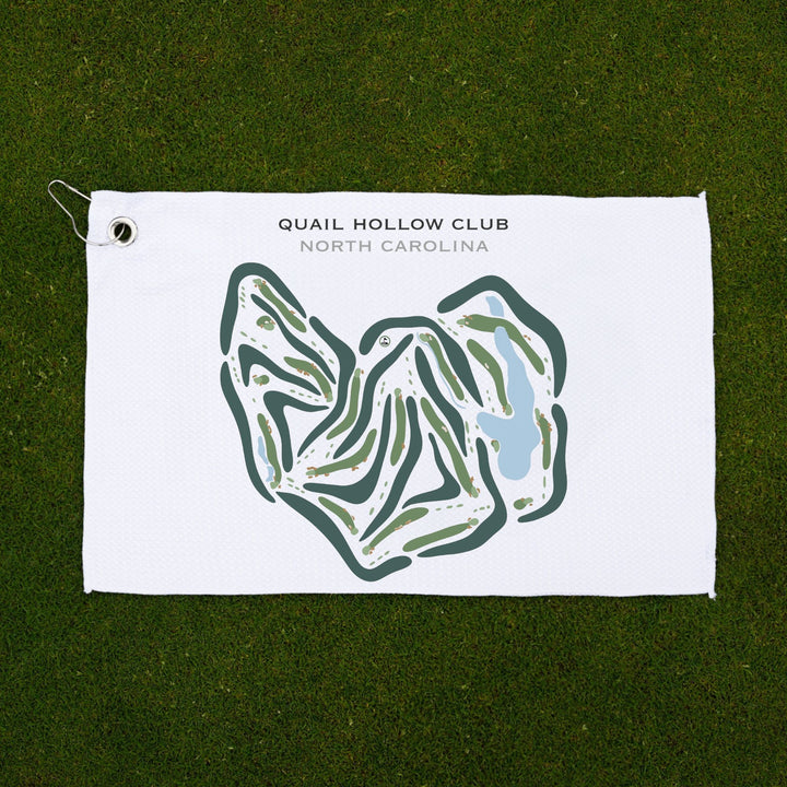 Quail Hollow Golf Club, North Carolina - Printed Golf Courses