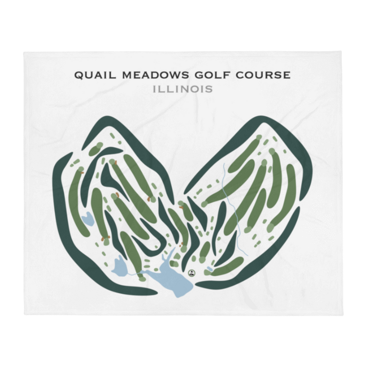 Quail Meadows Golf Course, Illinois - Printed Golf Courses