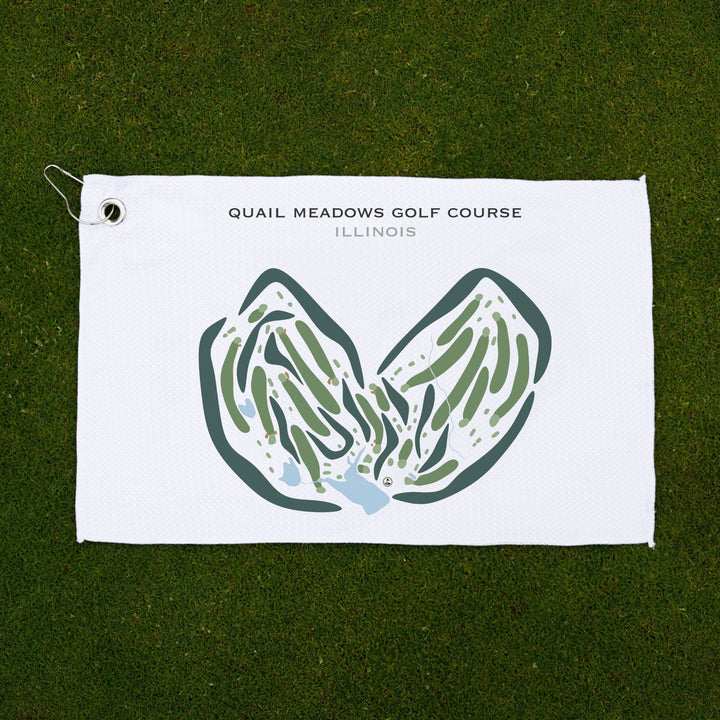 Quail Meadows Golf Course, Illinois - Printed Golf Courses