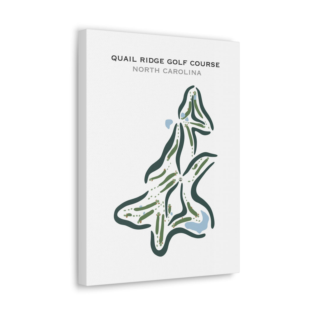 Quail Ridge Golf Course, North Carolina - Printed Golf Courses