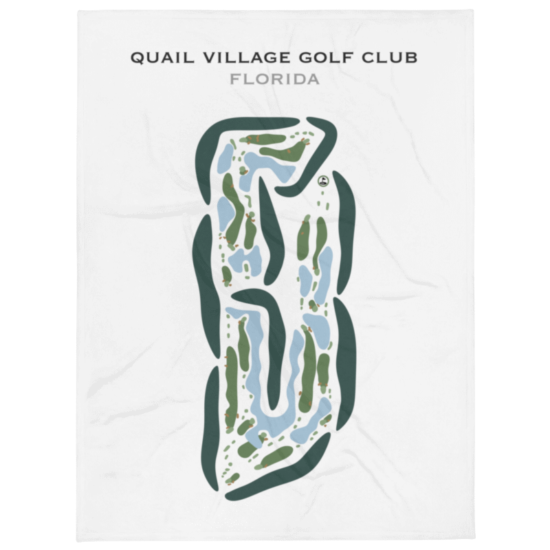 Quail Village Golf Club, Florida - Printed Golf Courses
