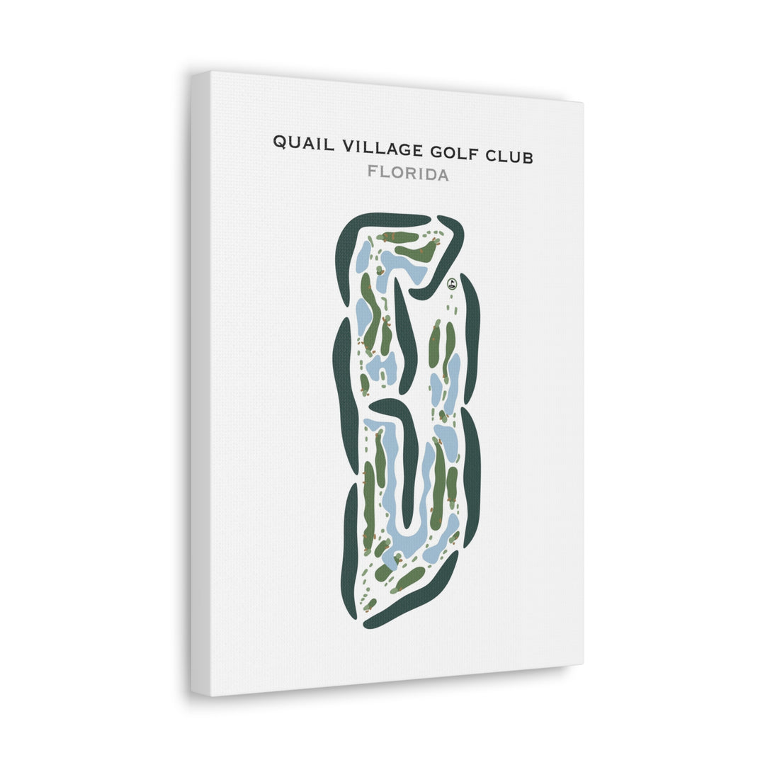 Quail Village Golf Club, Florida - Printed Golf Courses