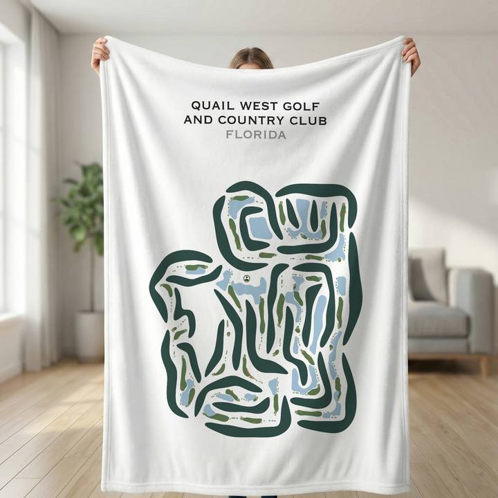 Quail West Golf & Country Club, Florida - Printed Golf Courses
