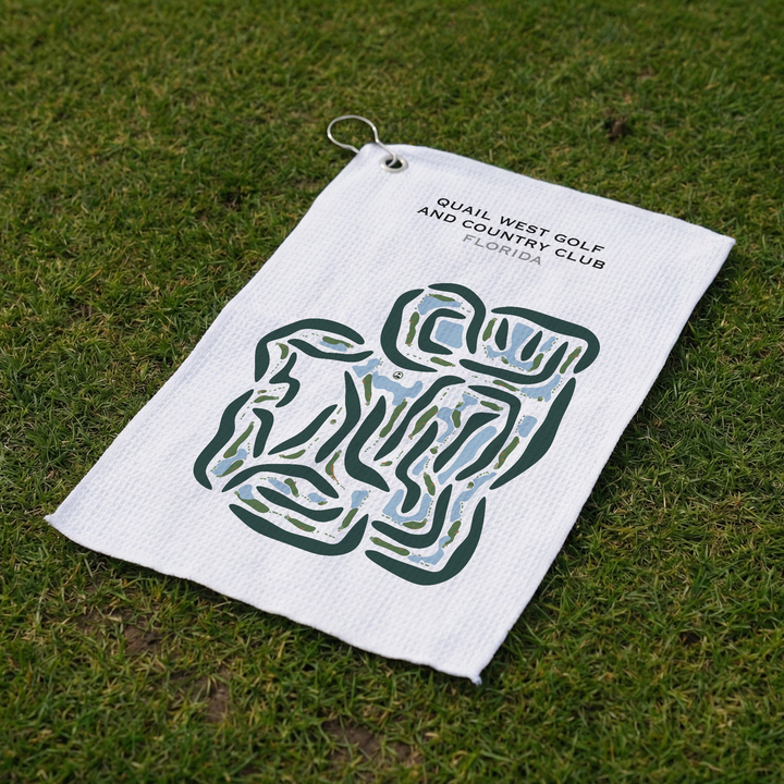 Quail West Golf & Country Club, Florida - Printed Golf Courses