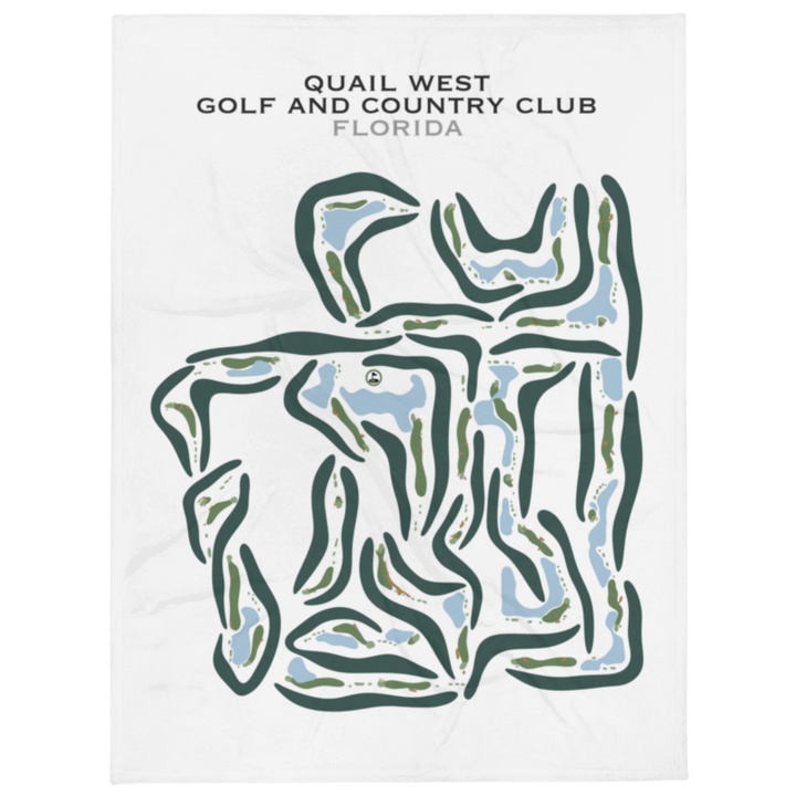 Quail West Golf & Country Club, Florida - Printed Golf Courses