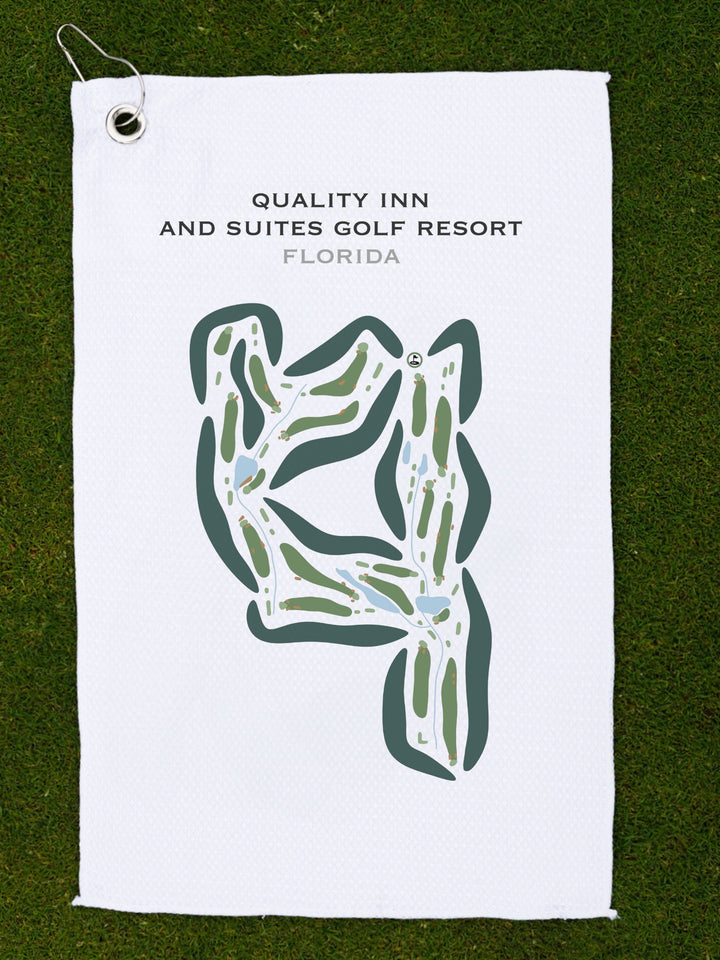 Quality Inn & Suites Golf Resort, Florida - Printed Golf Courses