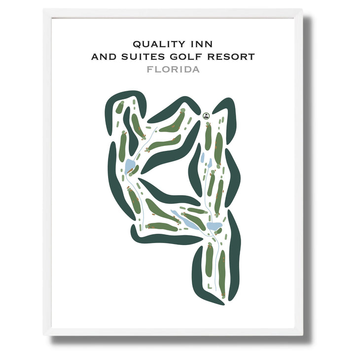 Quality Inn & Suites Golf Resort, Florida - Printed Golf Courses
