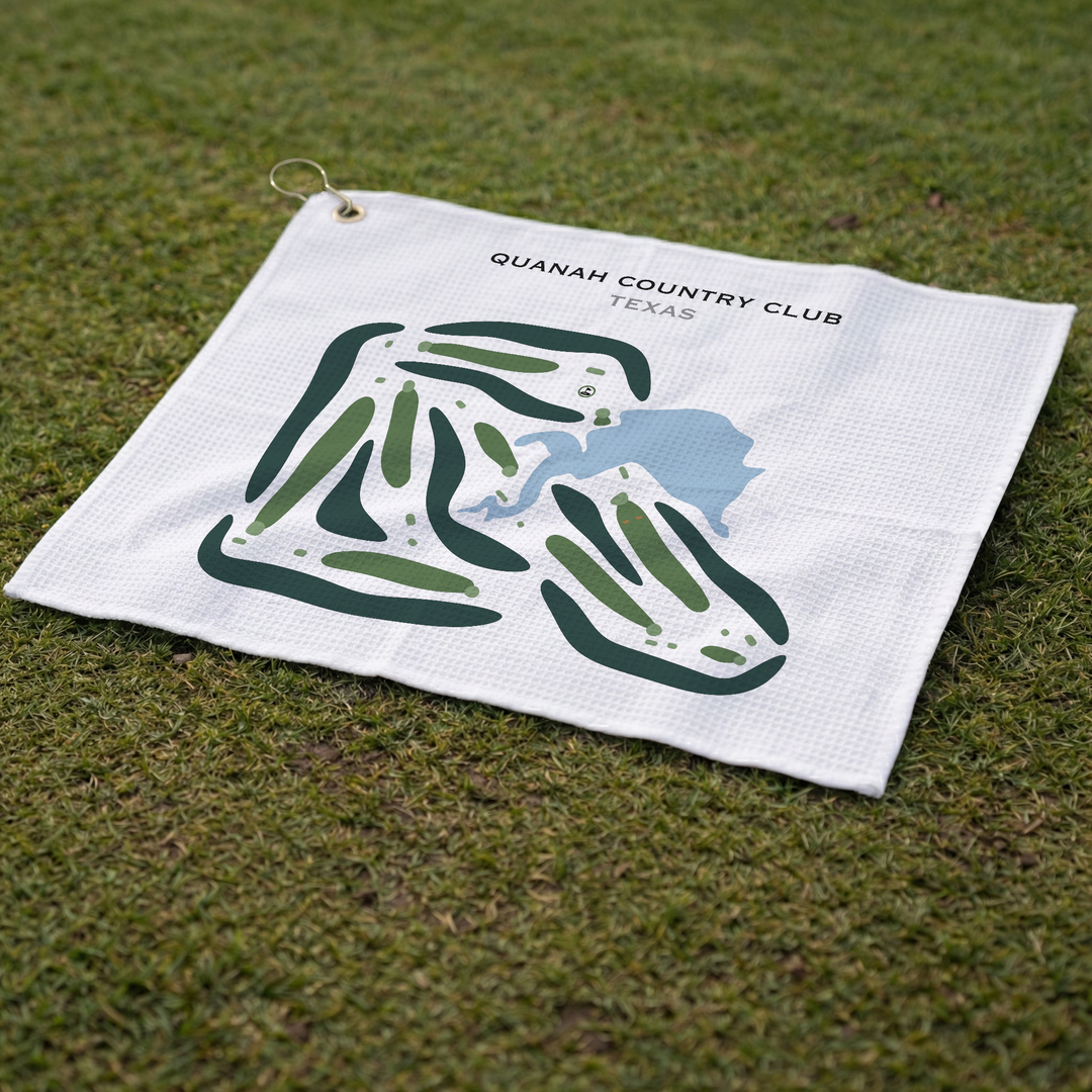Quanah Country Club, Texas - Printed Golf Courses