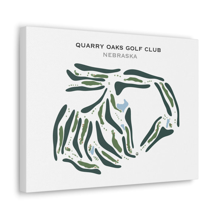 Quarry Oaks Golf Club, Nebraska - Printed Golf Course