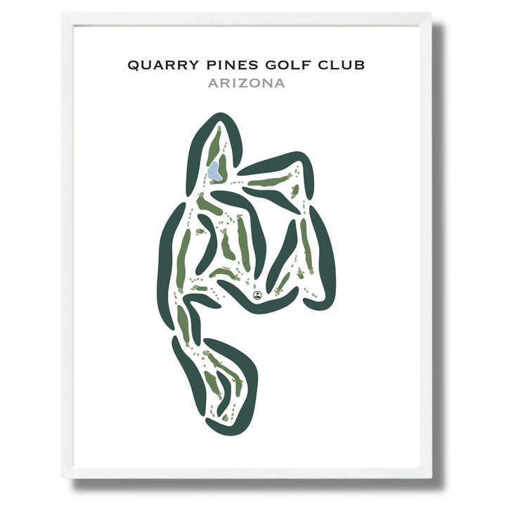 Quarry Pines Golf Club, Arizona - Printed Golf Courses