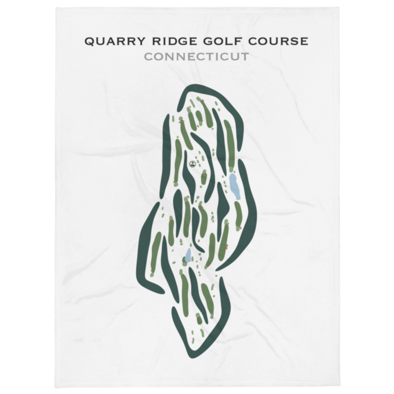 Quarry Ridge Golf Course, Connecticut - Printed Golf Courses