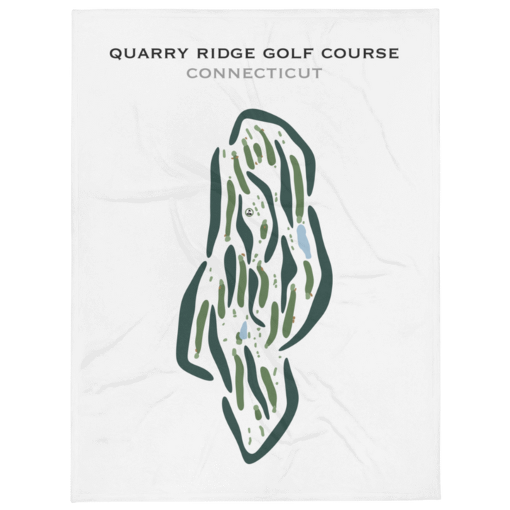 Quarry Ridge Golf Course, Connecticut - Printed Golf Courses