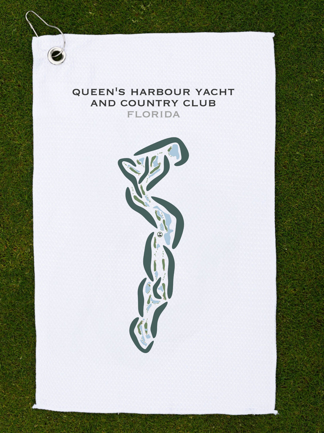 Queen's Harbour Yacht & Country Club, Florida - Printed Golf Courses