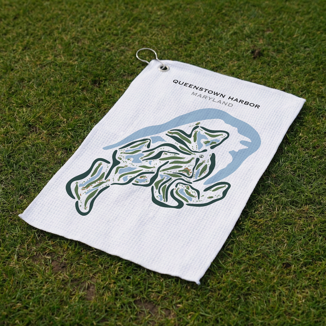 Queenstown Harbor Golf, Maryland - Printed Golf Courses