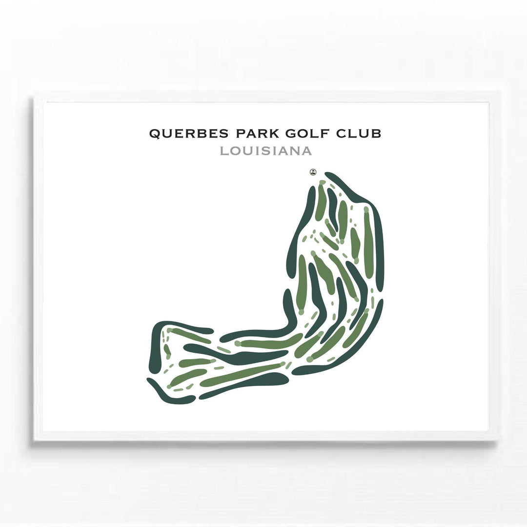 Querbes Park Golf Club, Louisiana - Golf Course Prints