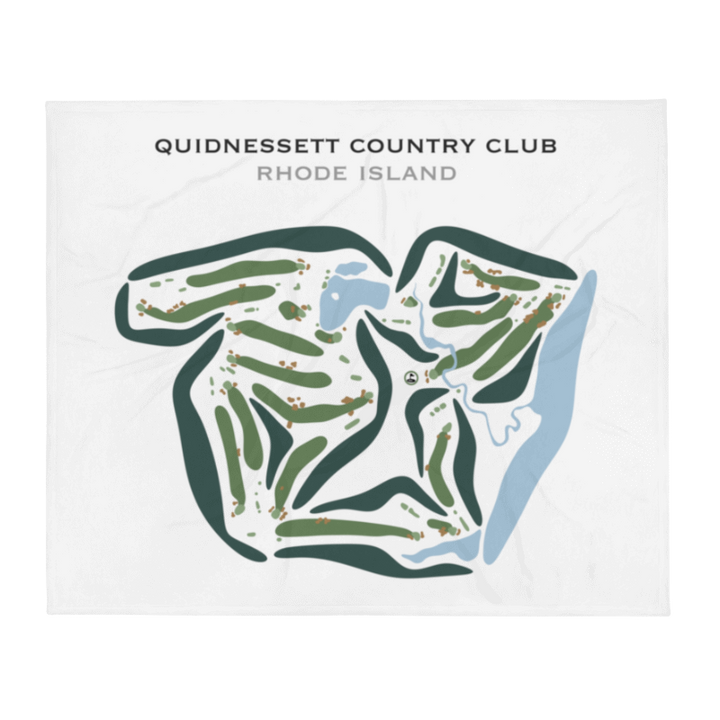 Quidnessett Country Club, Rhode Island - Printed Golf Courses