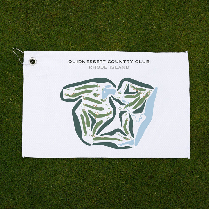 Quidnessett Country Club, Rhode Island - Printed Golf Courses