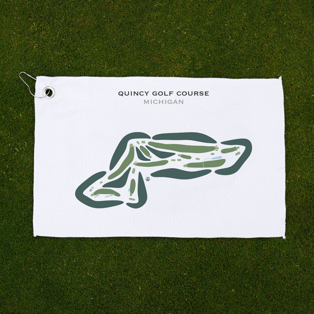 Quincy Golf Course, Michigan - Printed Golf Courses